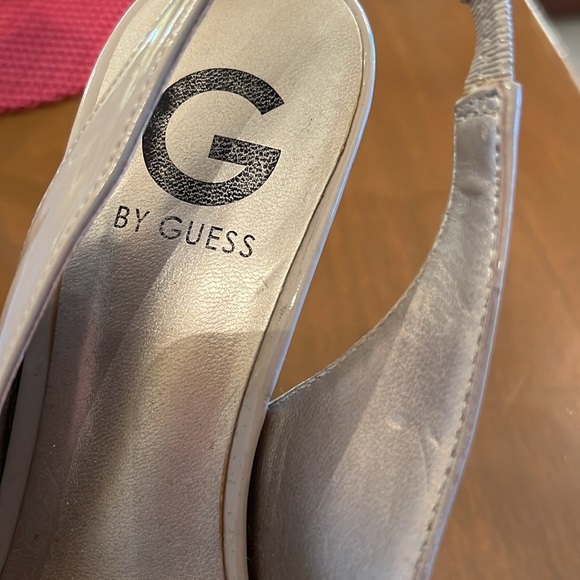 BEAUTIFUL GUESS OPEN TOED PLATFORM HIGH HEELS - Picture 6 of 6